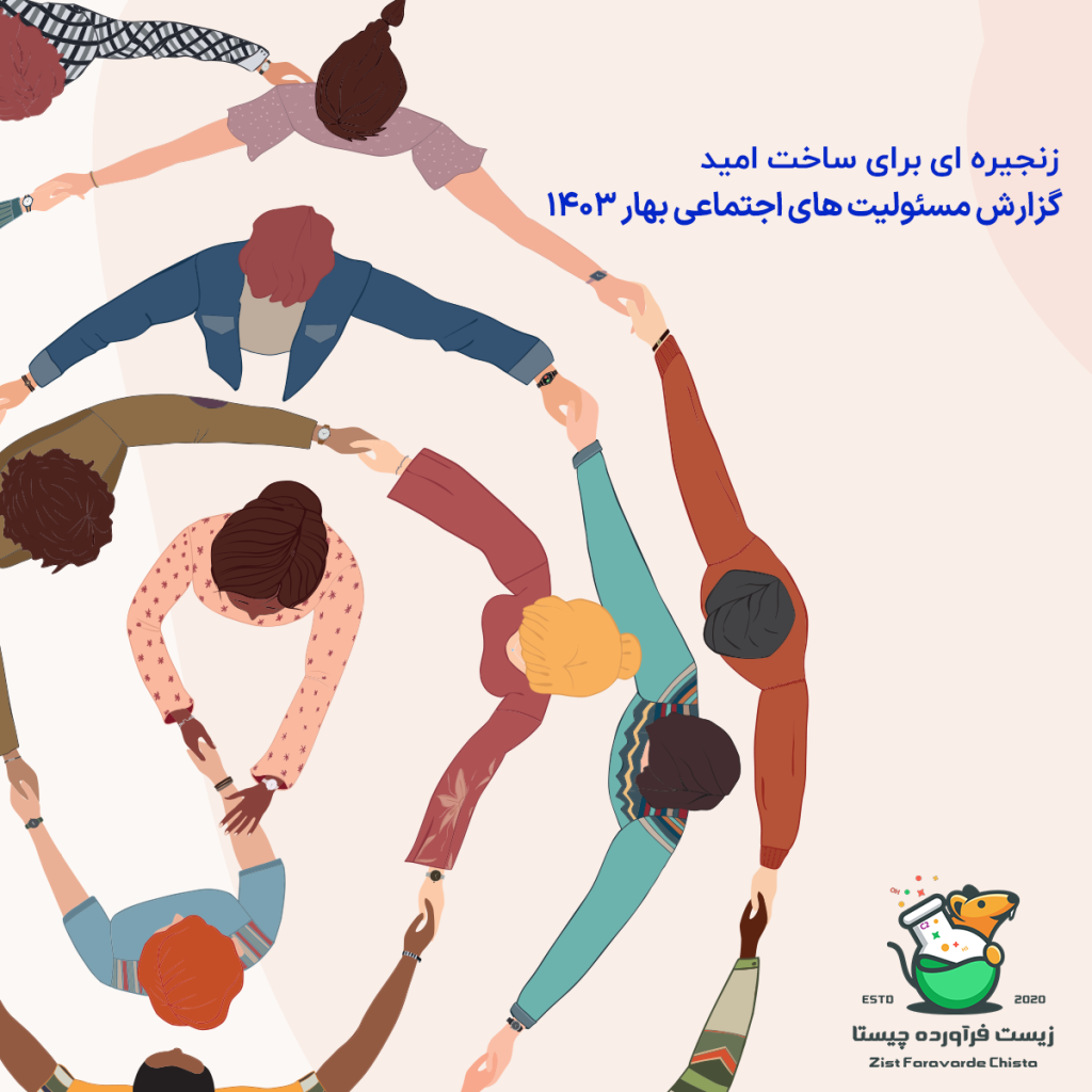 طرح زنجیره دست‌های به‌هم‌پیوسته برای گزارش مسئولیت اجتماعی بهار ۱۴۰۳
